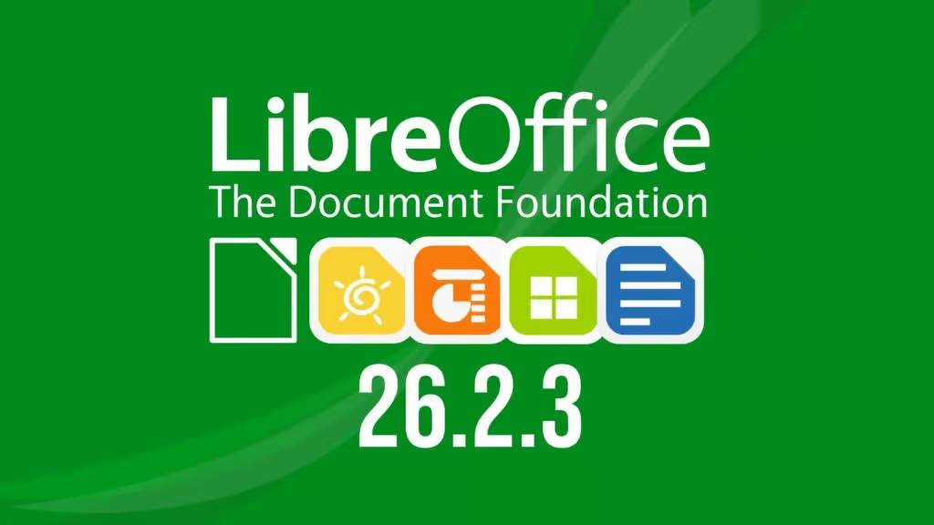 LibreOffice 26.2.3 Released with More Than 40 Bug Fixes
