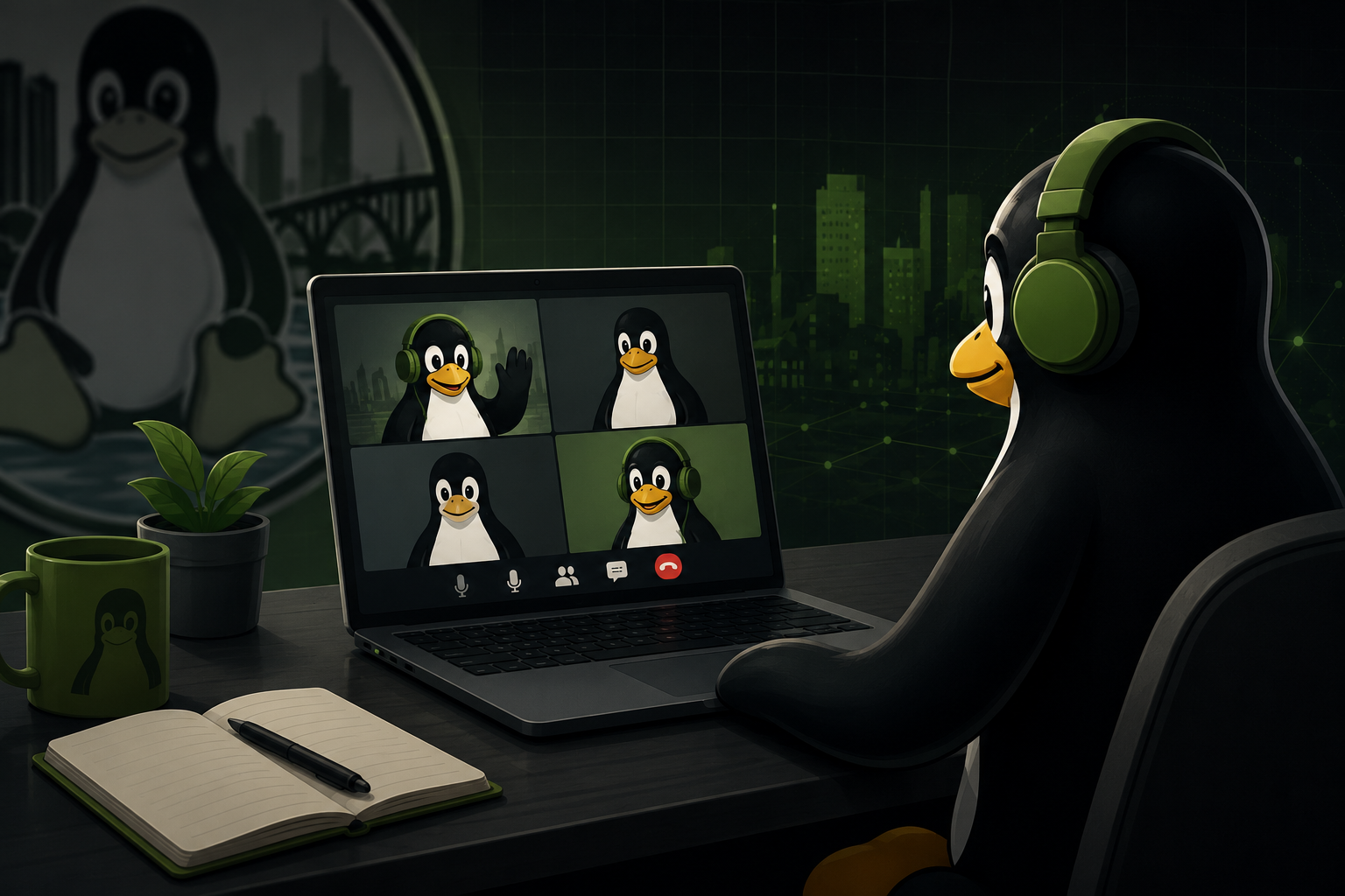 Linux Users Unite in Saskatchewan